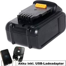 Sila Werkzeugakku Ladegerät, Akku USB-Ladeadapter Dewalt DCB180, DCB182, DCB183