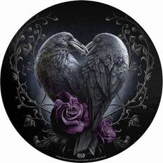 Spiral Raven Heart Cutting Chopping Board