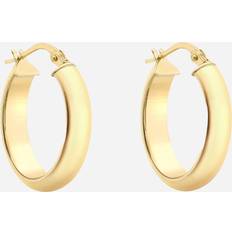 Our Legacy Smycken Our Legacy Örhängen 9k guld ovala hoops 20x22 mm