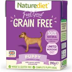 Naturediet Pets Naturediet Grain Free Puppy Kylling Lam 390