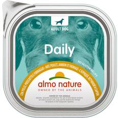 Animali domestici Almo Nature Daily Menu Dog Pollo Prosciutto Formaggio 300 G