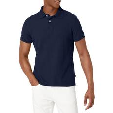 Lee Polo Shirts Lee Uniforms Men's Modern Fit Short Polo Shirt, Navy