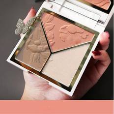 Cosmetics 3 in 1 Contour Blush Powder - Matte Shimmer