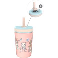 Zak Designs Zak Designs Disney Princess Kelso Toddler Cups For Travel or At Home, 12oz Vacuum Insulated Stainless Steel Sippy Cup With Leak-Proof Design For Kids Ariel, Belle, Cinderella, Mulan, Tiana