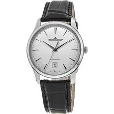 Jaeger-LeCoultre Master Ultra Thin Silver & Black Alligator Leather