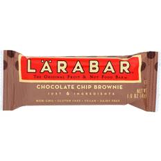 Fruit Bars Larabar Gluten Free Bar, Chocolate Chip Brownie, Bars, Snacks