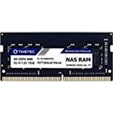 TIMETEC DDR4-2666 4GB ersättning för Synology D4NESO-2666-4G Ingen ECC, obuffrad SODIMM kompatibel med RS820RP RS820 DS920 DS720 DS420 DS220