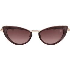 Valentino VIII CAT-EYE TITANIUM STUD FRAME