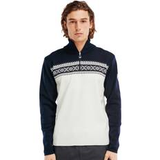 Dale of Norway stølen Masc Sweater Pullover Herren White Navy