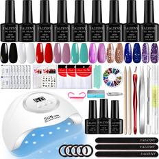 Gel Nail Polish kit with UV Light 150W Nail Gel Nail