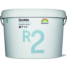 Beckers scotte r2 Beckers Scotte R2 Takfärg 10 L Vit Bas 10L