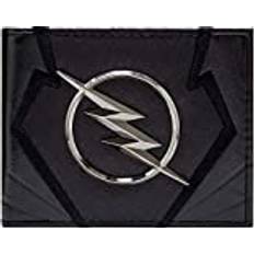 Flash the zoom emblem jay garrick black bi-fold wallet