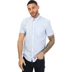 Ben Sherman Kläder Ben Sherman Oxfordskjorta Med Korta Ärmar - Blå