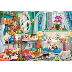 Puslespil Castorland Crazy Pet Bath