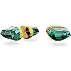 Swarovski Grön Örhängen Swarovski Lucent Stud Earrings, Green, Gold-tone plated