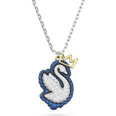 Gris Breloques et Pendentifs Swarovski Collier Femme 5649199 POP SWAN Bleu