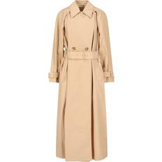 Calvin Klein Donna Cappotti Calvin Klein Trench Lungo Con Bottoni - Beige