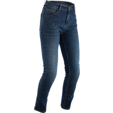 Femme Pantalons de moto Rst X Tapered-Fit, jeans femmes couleur: Bleu taille: Court Femme