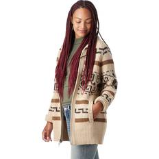 Brown - Women Cardigans Pendleton Long Westerley Cardigan Women's