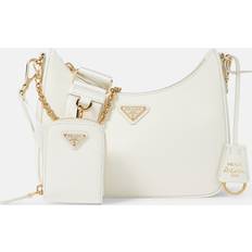 Prada Re-Edition 2005 Saffiano Leather Bag - White