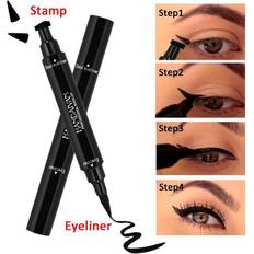 Handaiyan Handaiyan waterproof double head black eyeliner stamp pen