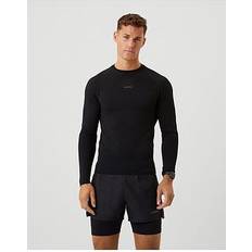 Björn Borg RUNNING SEAMLESS LS T-SHIRT, Black, Xl, Men Black