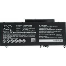 DLH Batteri til Latitude 15 5000 Laptop 7,4V kompatibelt