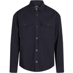 Mads Nørgaard Herre Skjorter Mads Nørgaard Dyed Canvas Skyler Shirt