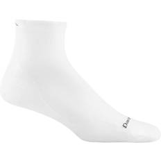 Darn Tough Men's Run Quarter Ultra Lightweight Running Socks - White