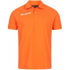 Polo Vêtements Givova Polo Piqué Coton Summer - Orange