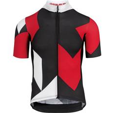 Assos rock kurzarm jersey national rot schwarz