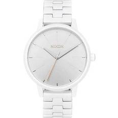 Nixon Vrouw Polshorloges Nixon Dameshorloge Kensington Blanc