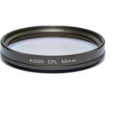 Kood 52mm circular polariser filter glass cpl filter 52mm polarizing filter