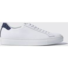 Handgjorda Pinstripe Sneakers - Vit