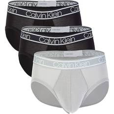 Bamboo Men's Underwear Calvin Klein Men's 3-Pack Classic Fit Stretch Hip Briefs Black Multi