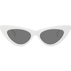 Cat-Eye Solbriller Kvinder - Hvid