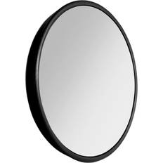 Zadro 3" Dia. Round 10-time Magnification Travel Mirror Compact Mirror Hand Mirror for Women Suction-Cup Shaving Mirror