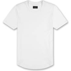 Goodlife Tri-Blend Scallop Crew White