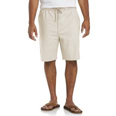 6XL Pants & Shorts Big & Tall Oak Hill Linen-Blend Drawstring Shorts Natural natural