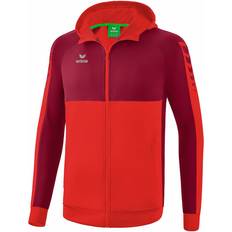 Erima Six Wings Trainingsjacke mit Kapuze - Rouge