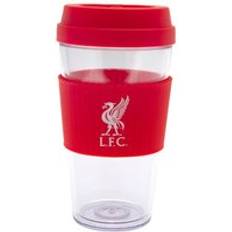 Silikon Tassen & Becher Score Draw Liverpool FC Crest Travel Mug 40cl