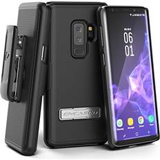 Encased Samsung Galaxy S9 Plus Belt Clip Holster Slim Combo Case design with Reinforced Alloy Kickstand Slimline Series