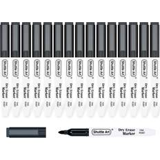 Board Erasers & Cleaners Shuttle Art Dry Erase Markers, 15 Pack