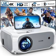 Fudoni Projector with WiFi Native 1080P