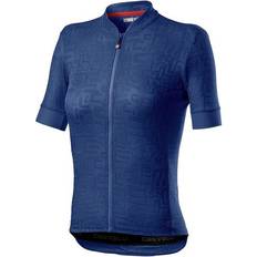 Castelli Överdelar Castelli Promessa Jacquard W Tröja Agate Blue