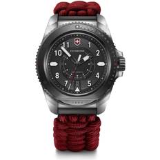 Victorinox Relojes de pulsera Victorinox Journey 1884 Limited Edition Paracord Black Diver's 242016-1 200M Watch With Gift Set