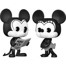 Funko 2 PACK PLANE MINNIE ET MICKEY MOUSE MICKEY MOUSE FIGURINE POP EXCLUSIVE SPECIAL EDITION