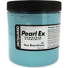 Water Colors Jacquard Pearl-Ex Pigment 4 oz, Duo Blue-Green, Jar