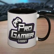 Personalised Memento Company Pro Gamer Black Handled