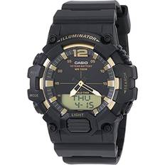 Casio hdc-700-9a analog digital black resin stopwatch telememo alarm